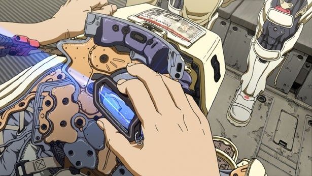 細かいメカ描写にワクワクさせられる(「武器よさらば」)