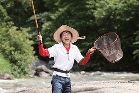 はつらつとした須賀・三平