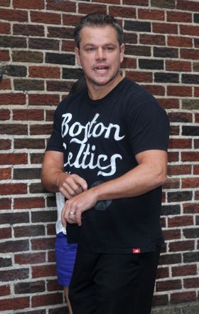 ドルの下落が不安なマット・デイモン。ストレスが溜まっている？