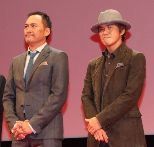 渡辺謙、佐藤浩市の登場に会場からも大歓声！