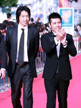 『GOEMON』で共演した大沢たかおとゴリ