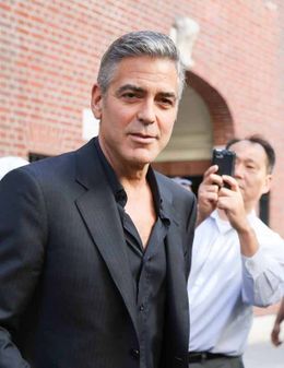 元彼女と復縁したと伝えられている色男ジョージ・クルーニー