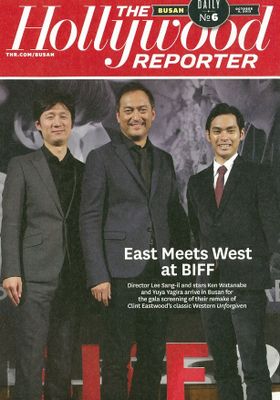 『許されざる者』が表紙を飾った、10月9日のThe Hollywood Reporter誌