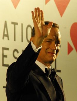 2009年5月以来の来日を果たしたトム・ハンクス