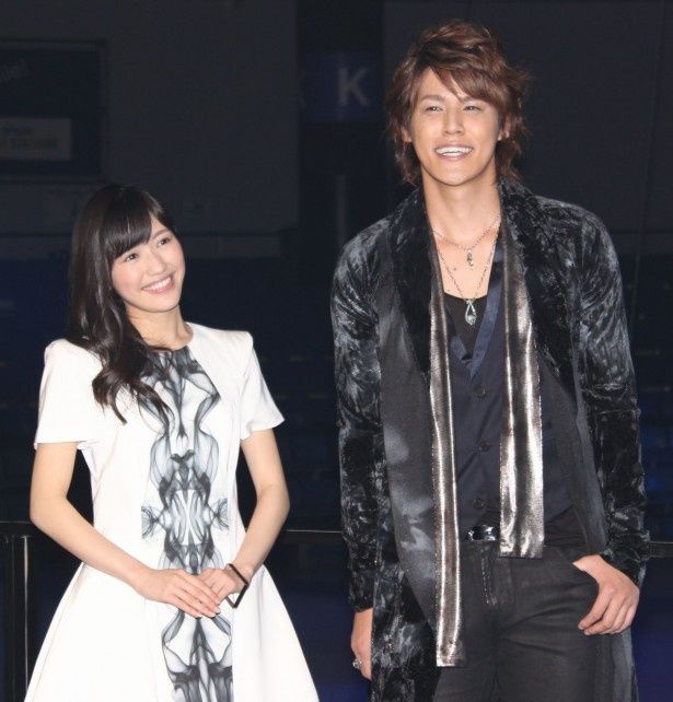 日本語吹き替えキャストとして共演した渡辺麻友、宮野真守