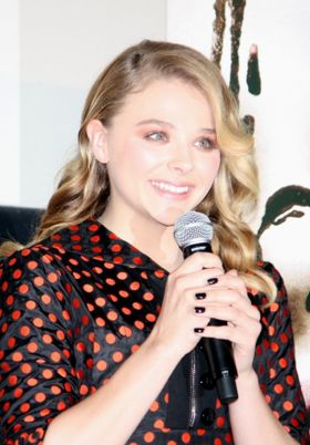 3年ぶり、2度目の来日をしたクロエ・グレース・モレッツ