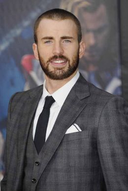キャプテン・アメリカ役で一躍スターとなったクリス・エヴァンス
