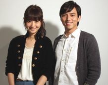 童貞男役の満島真之介と風俗嬢役の佐々木希を直撃！