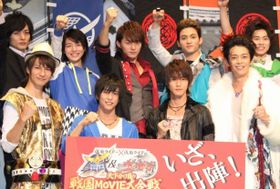 仮面ライダーウィザード＆鎧武が勢ぞろい！