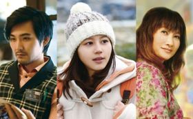 堀北真希、松田龍平、余貴美子が家族を演じている