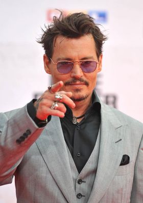 現在ロンドンで『モルデカイ(原題)』の撮影をしているジョニー・デップ