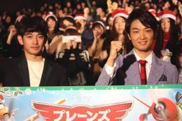 『プレーンズ』をアピールした瑛太と井上芳雄