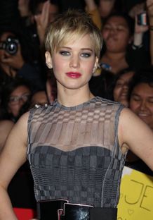 今年のエンターテイナーに選ばれたジェニファー・ローレンス