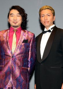 オールナイTRICKイベントに登壇した池田鉄洋と前原一輝