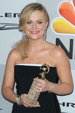 主演女優賞を獲得したことで大興奮のエイミー・ポーラー