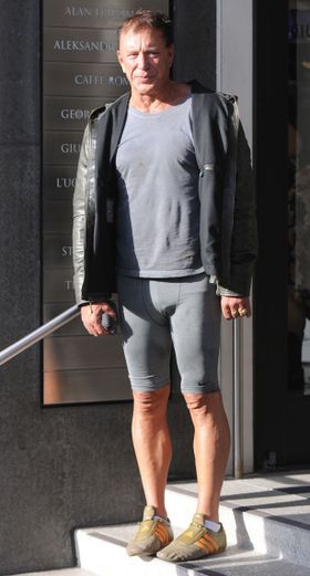 スリムになったミッキー・ローク