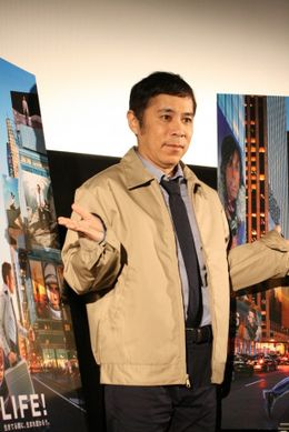 映画「LIFE！」の日本語吹替に挑戦したナインティナインの岡村隆史