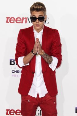 父親と共に世間を騒がせているジャスティン・ビーバー