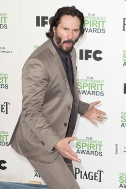 キアヌがハゲてきた？