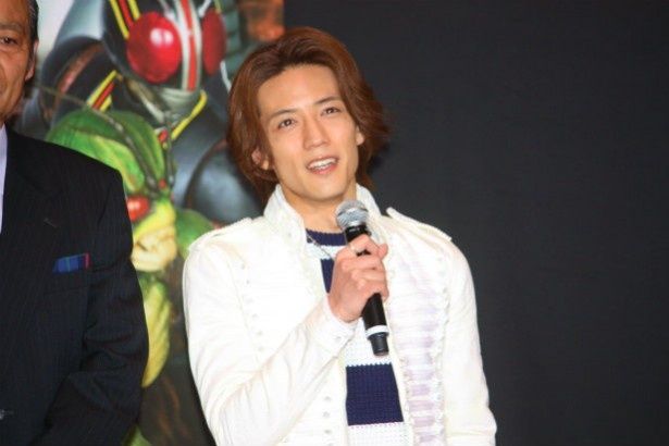 仮面ライダーファイズ・乾巧役の半田健人