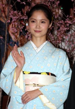 和装がよく似あっていた宮崎あおい