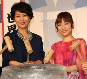 ディズニー史上初のダブルヒロイン！日本語吹替え版を務めた松たか子、神田沙也加が喜びを語った