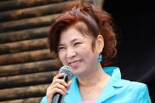 「ノアの箱舟」出航式イベントに出席した八代亜紀