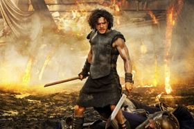 今週5位に初登場した『ポンペイ』。火山が噴火するシーンに圧倒！