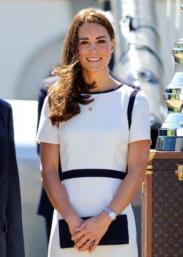 ロングヘアがトレードマークのキャサリン妃