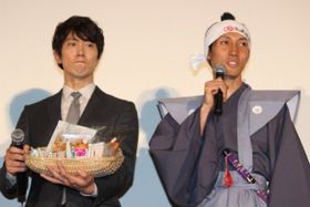 佐々木蔵之介が、参勤交代をしてきた地元の人々に感謝！