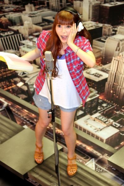 中川翔子が地上800mの高さの場所で空中アフレコ!?