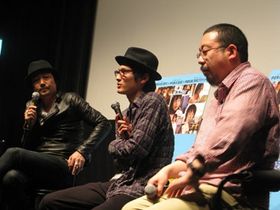 左から大森南朋、高良健吾、中村義洋監督