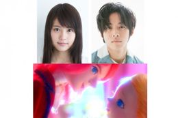 主演声優の有村架純と、一人二役に挑戦する松坂桃李