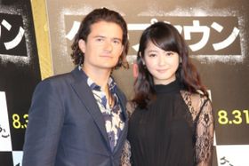 オーランド・ブルームと佐々木希が対面！