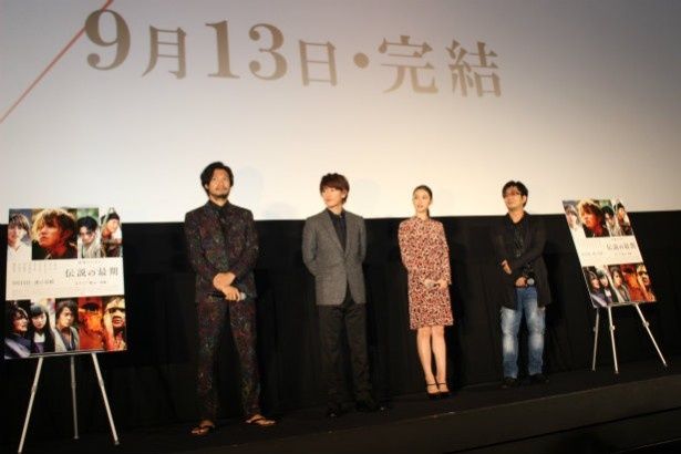 舞台挨拶は大いに盛り上がった