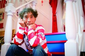 77歳にして初めて監督に挑戦した楳図かずお。表現者として探求を続ける姿勢は衰えることを知らない様子だ