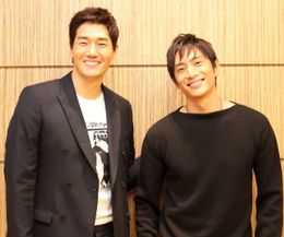 固い絆を育んだユ・ジテと伊勢谷友介