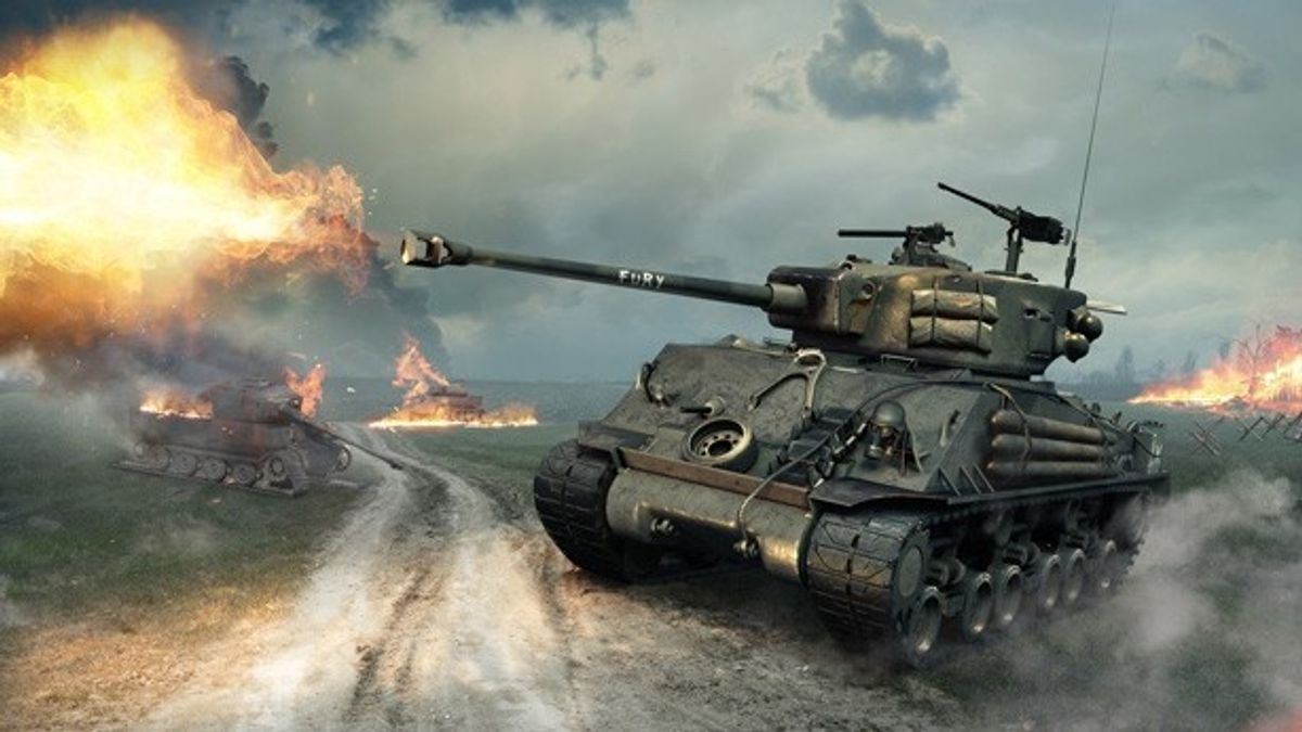 オンラインゲーム「World of Tanks」に映画『フューリー』の戦車