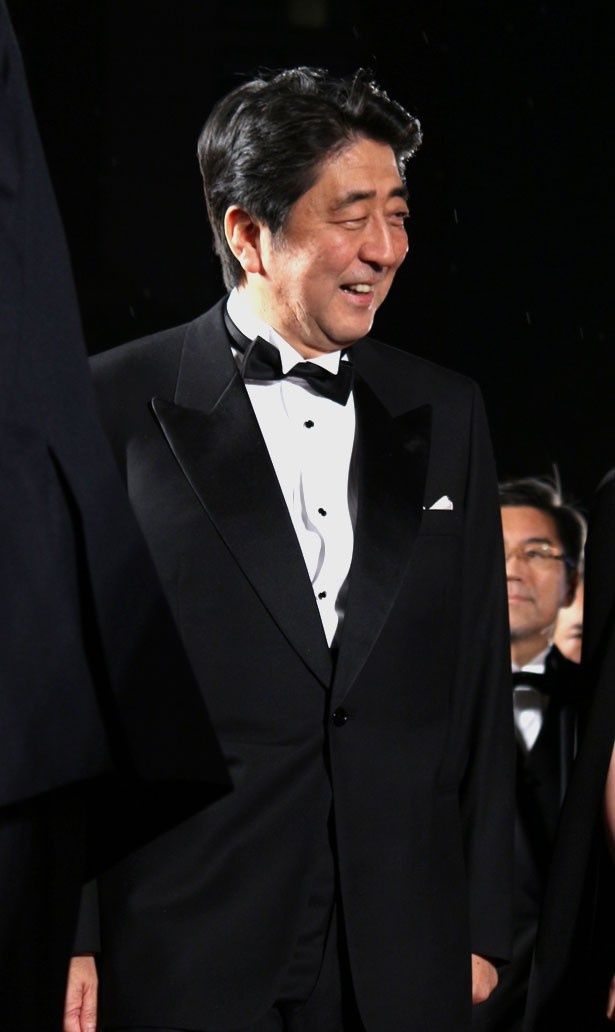 「この映画祭をアジアの映画祭に発展させていきたい」と意気込みを語った安部首相