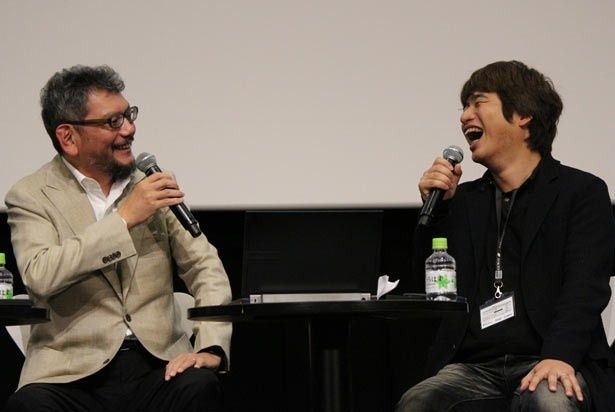 「アニメは本当に面白い！」と熱弁をふるった庵野代表