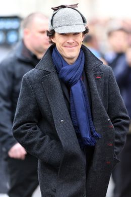 人気ドラマ「SHERLOCK/シャーロック」でシャーロック・ホームズを演じるカンバーバッチ