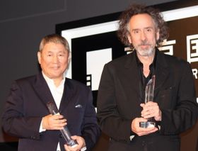 北野武とティム・バートン、奇跡の2ショットが実現！