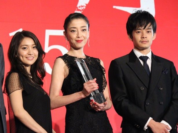 『紙の月』のプレミア試写会に豪華キャスト陣が集った