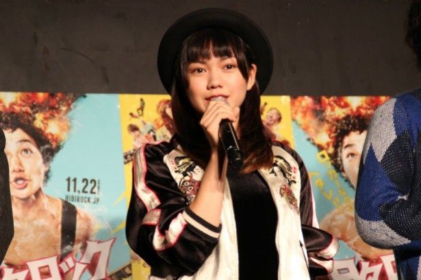 凶暴なアイドル・宇田川咲役の二階堂ふみ