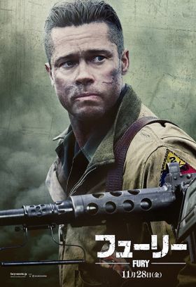 主演のブラピ。やっぱりかっこいい！