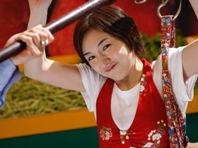 香港アクション映画で、見事芸能界復帰を果たした“加護ちゃん”こと、元モーニング娘。の加護亜依