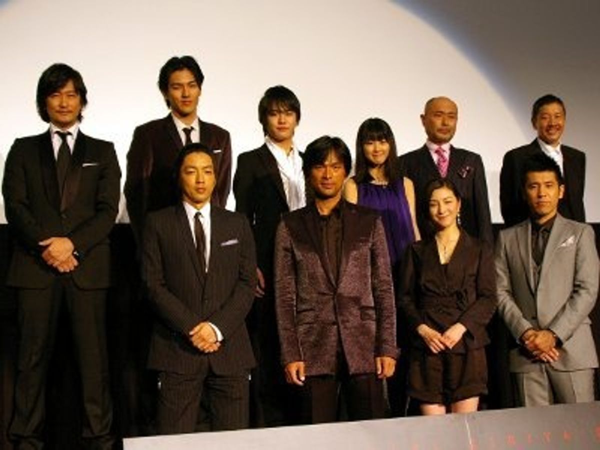 GOEMON』の“天下統一試写会”で江口洋介やYOSHIKIが熱弁｜最新の映画