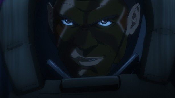 狡噛の命を狙う傭兵団のリーダー、デスモンド・ルタガンダ(石塚運昇)