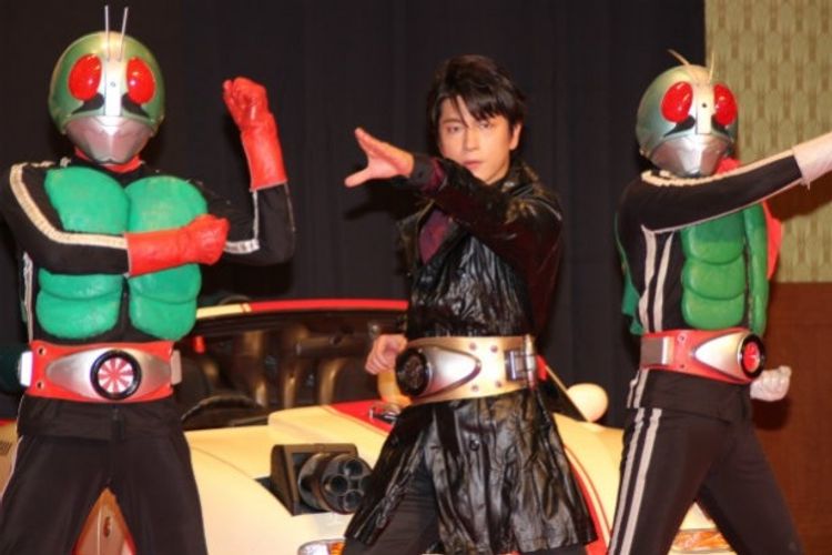 及川光博、幻の仮面ライダー3号役に「キターーッ！」