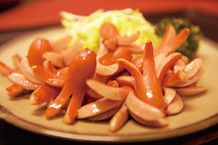 6本足のタコさんウインナー。レシピを見て挑戦してみよう！